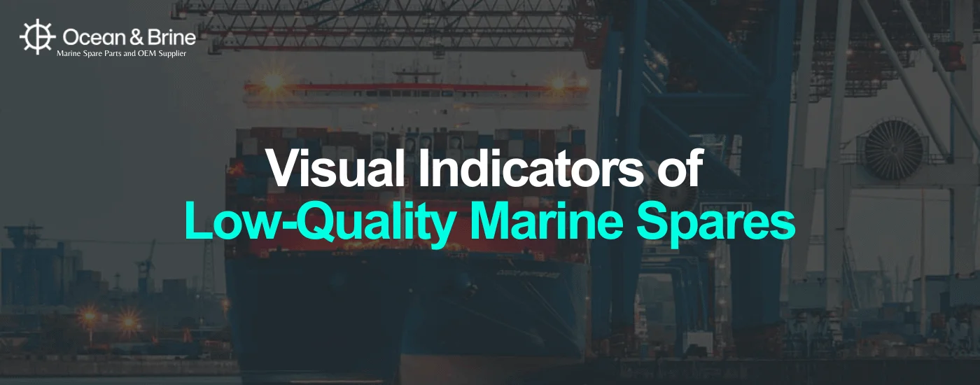 Visual Indicators of Low-Quality Marine Spares